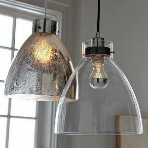 Industrial Glass Pendant Lights with Minimalist Design