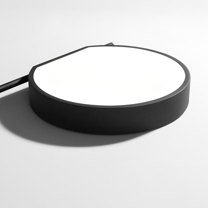 Black White Concise Style Modern Ceiling Lamp Pendant Lamp Bedroom Lamp