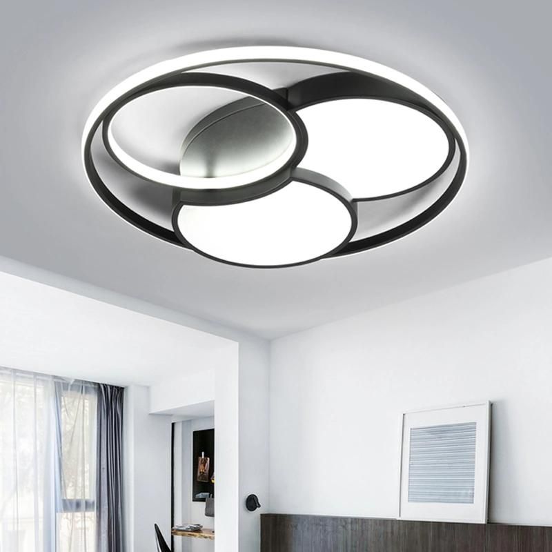 Simple and Modern Ceiling Lamp Warm and Romantic Bedroom Light Study Lamp LED