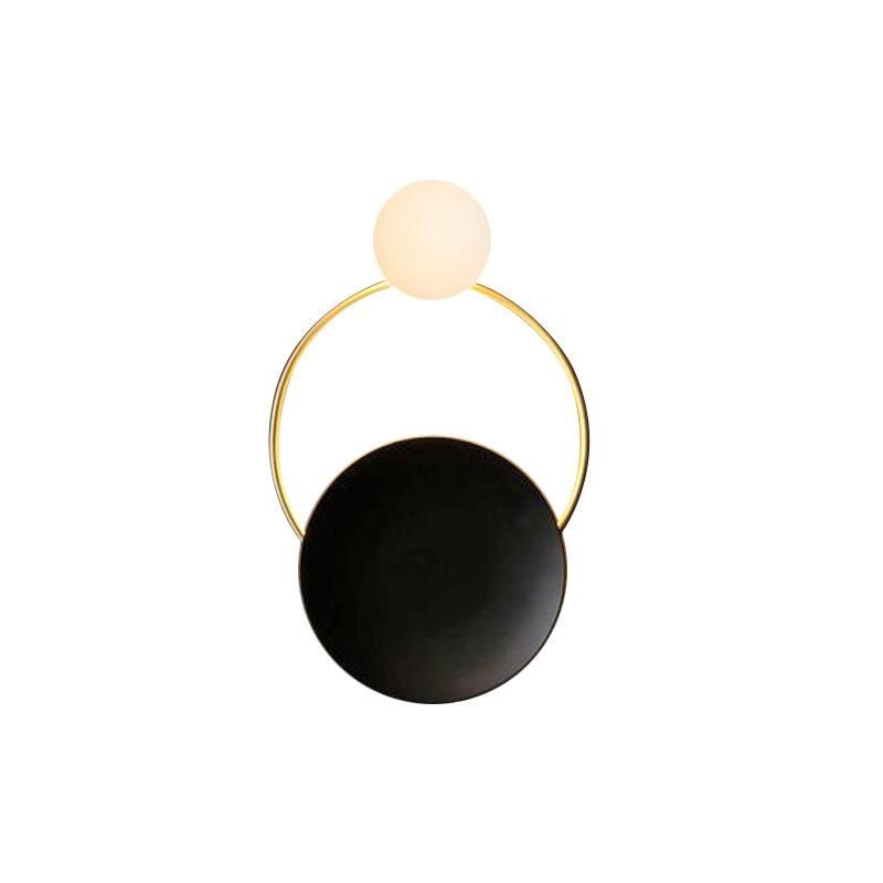 Golden Wall Sconce Lights Fixture Nordic Ring Bedside Lamps Wall Mount Ring Light (WH-VR-104)