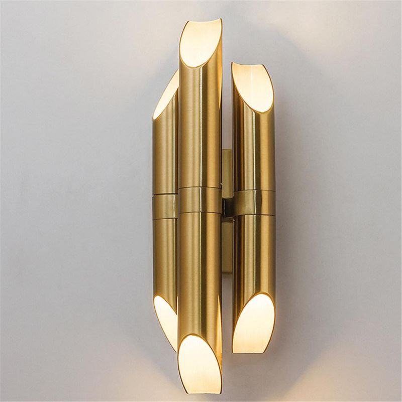 Wall Lamp Post-Modern Minimalist Golden Wall Lamp Hotel Living Room Creative Light