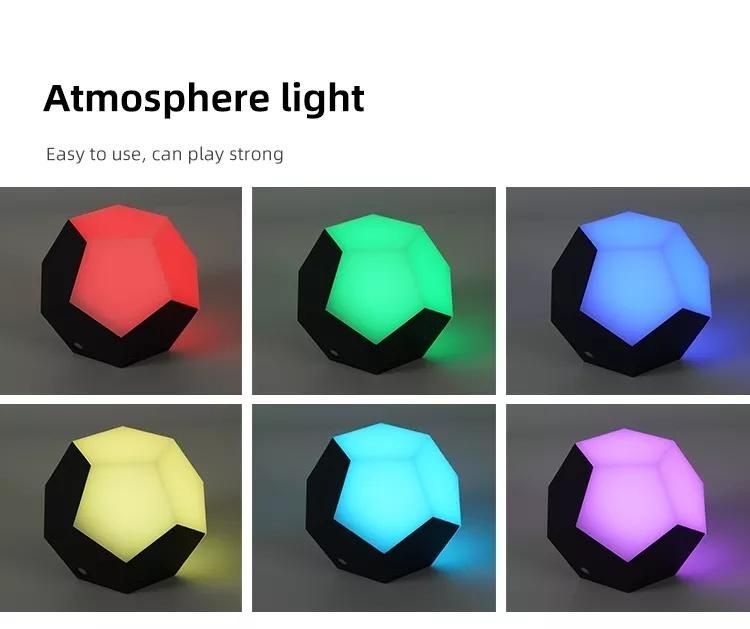Whosesale Price modern USB Table Lamp Bedroom Bedside Kids Sleeping Toy Warm RGB LED Night Light