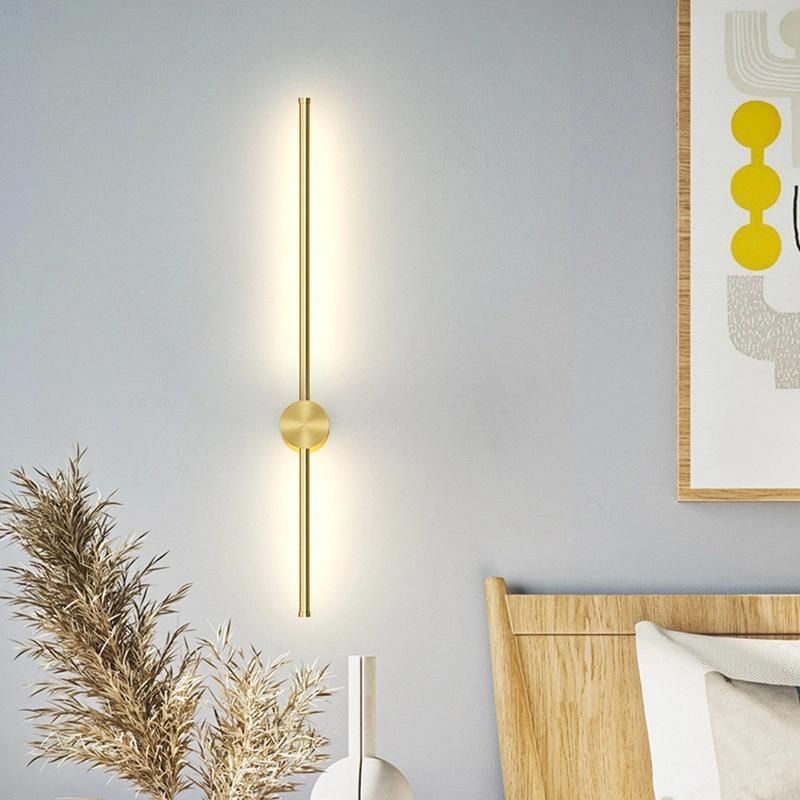 Linear Shape Concise Style Living Room Lamp Wall Lamp Bedside Lamp