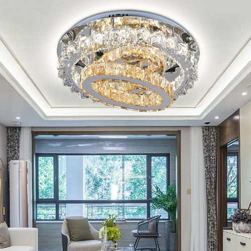 K5 Modern Crystal Ceiling Light for Living Room Bed Room Decoration