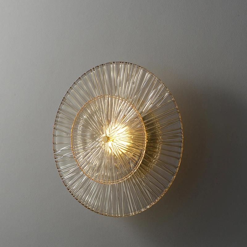 Modern Wall Lamp Creative Background Wall Glass Light Simple Bedroom Lighting