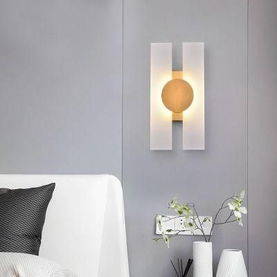 Postmodern Wall Lamp Contracted Creative Living Room Corridor Bedroom Wall Light