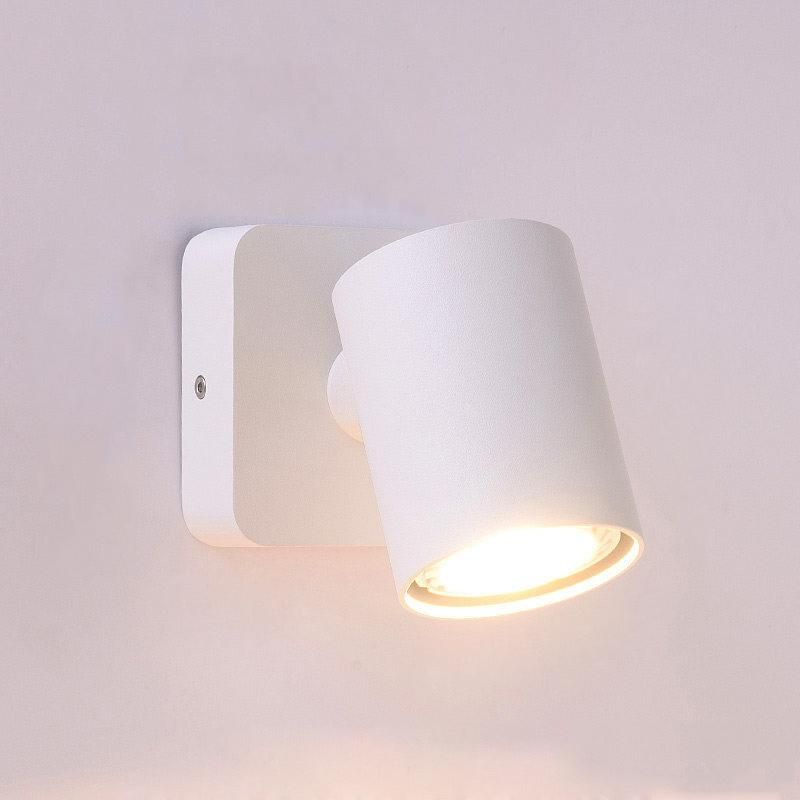 Indoor 7W GU10 LED Ceiling Wall Light Modern Style Folding Rotation Wall Reading Lamp (WH-OR-166)