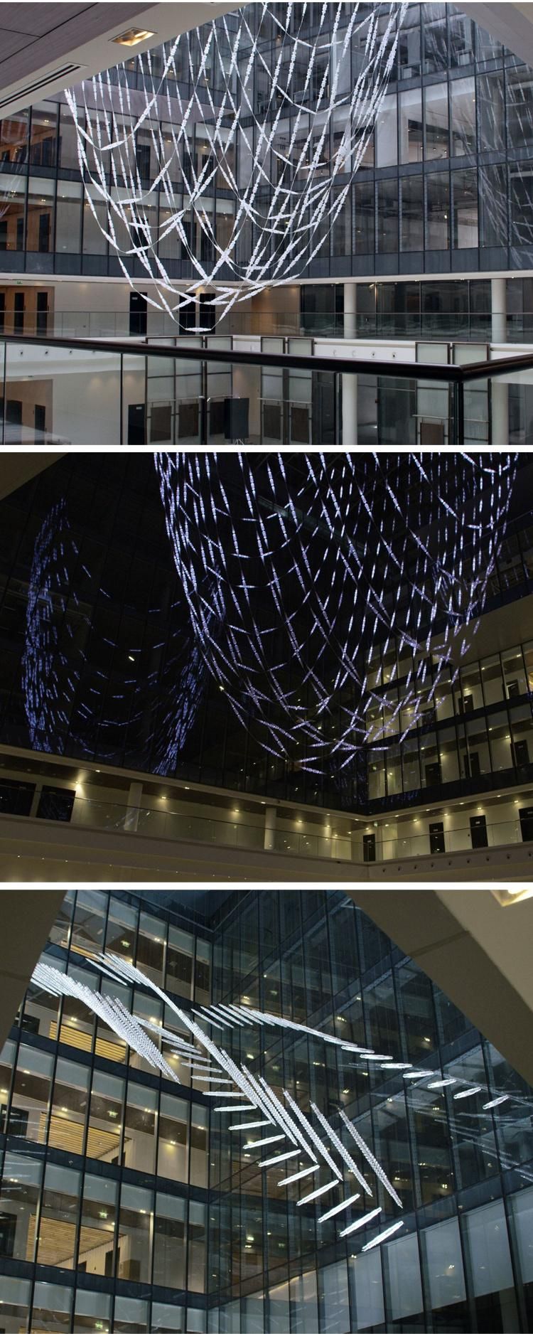 New Design Decorative Exhibition Hall Commercial Center Custom Project Luxury Chandelier