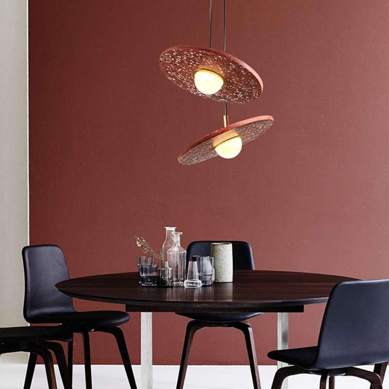 Chandelier Creative Industrial Style Cement Bar Restaurant Single Head Pendant Lamp