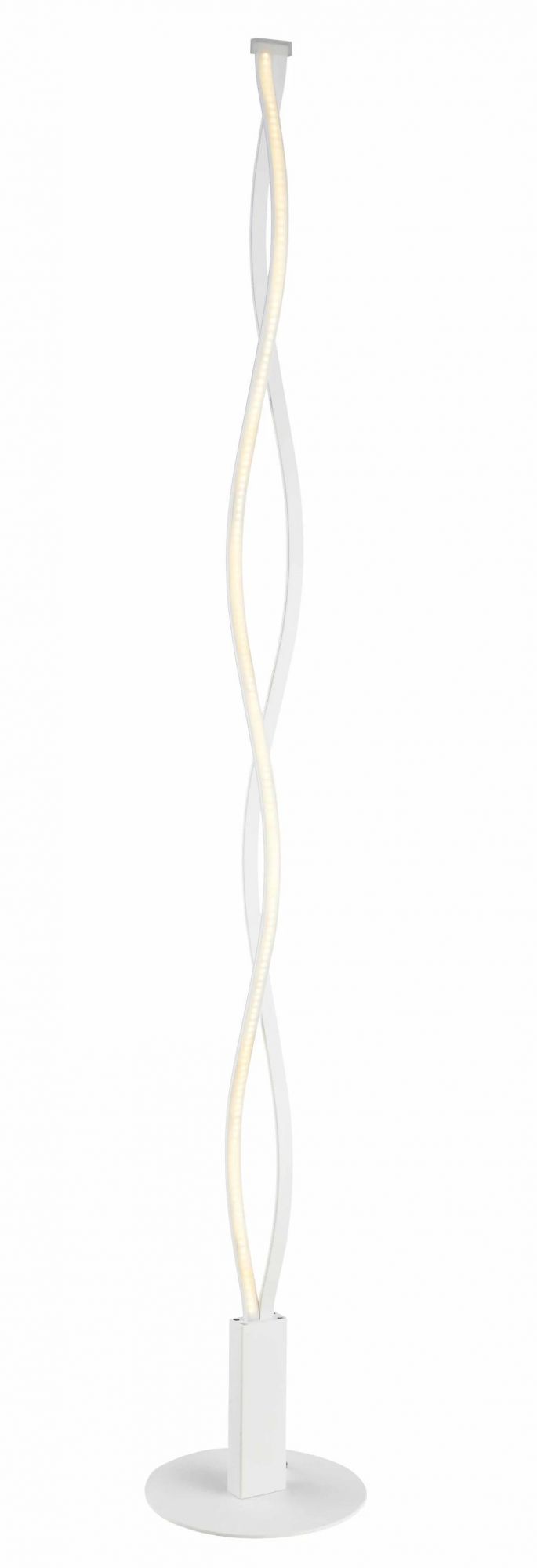 Masivel Simple Spiral Curved LED Floor Lamp for Home Hotel