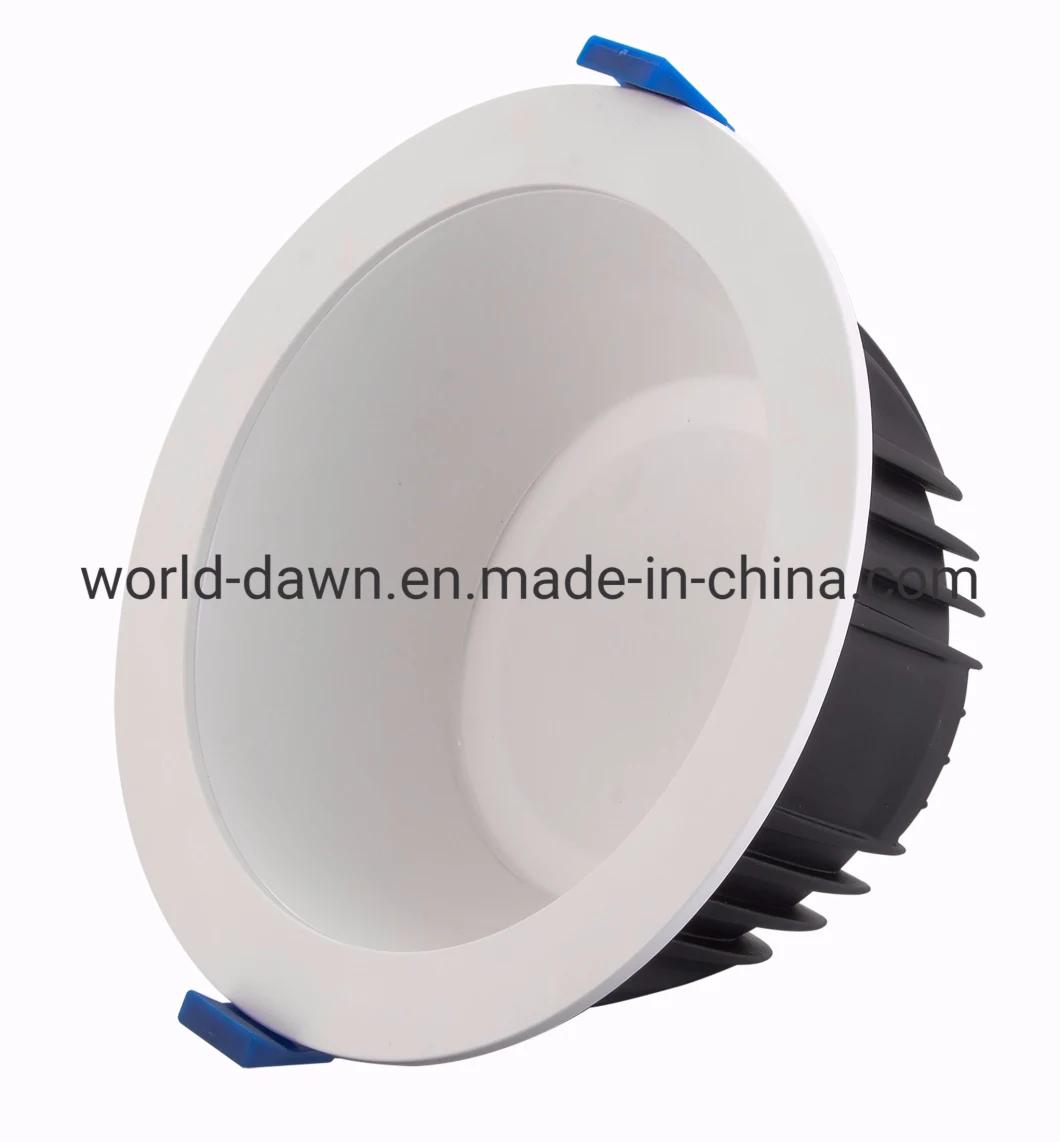 Deep Recessed LED Spotlight Round High Lumen Ceiling Office Lighting Anti Glare LED Down Light