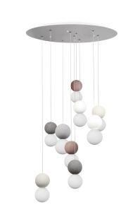 Cement Ball Pendant Lamp Concrete Chandeliers Cement Lamp for Decorative