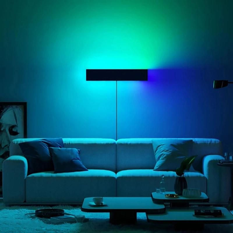 Living Room Remote Control Colorful Bedroom Bedside RGB Wall Light (WH-OR-52)