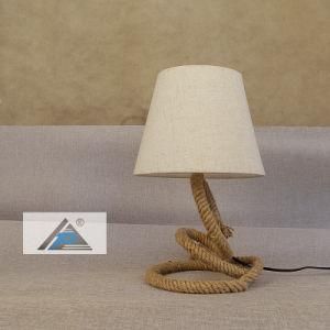 Twisted Rope Table Light with Fabric Shade (C5008263-7)