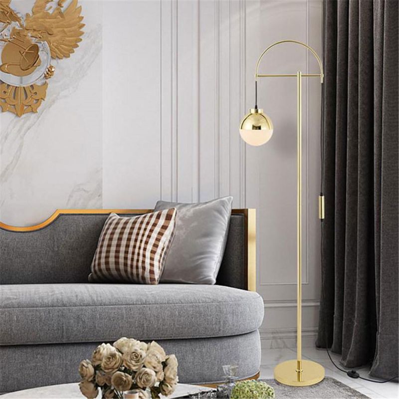 Adjustable Gold Home Decor Floor Stand Lights for Living Room Marie Adjustable Floor Lamp (WH-MFL-168)
