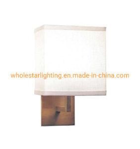 Metal Wall Lamp with Fabric Shade (WHW-812)