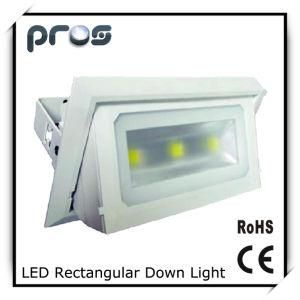 Rectangular LED Downlight Commercial Lighting 3*10W COB