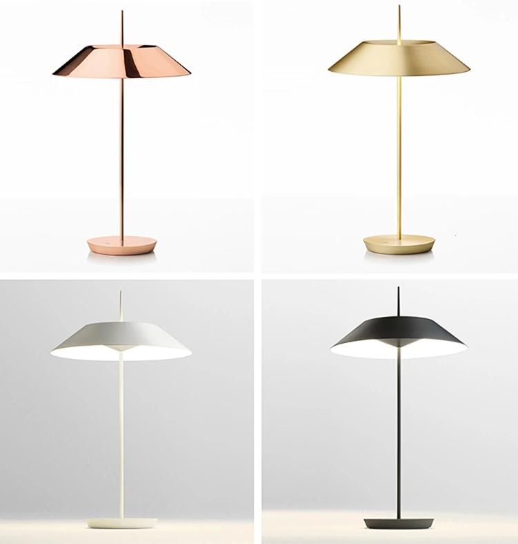 Simple Bedside Decoration Umbrella Table Lamp for Bedroom Studyroom Living Room Desk Lamp