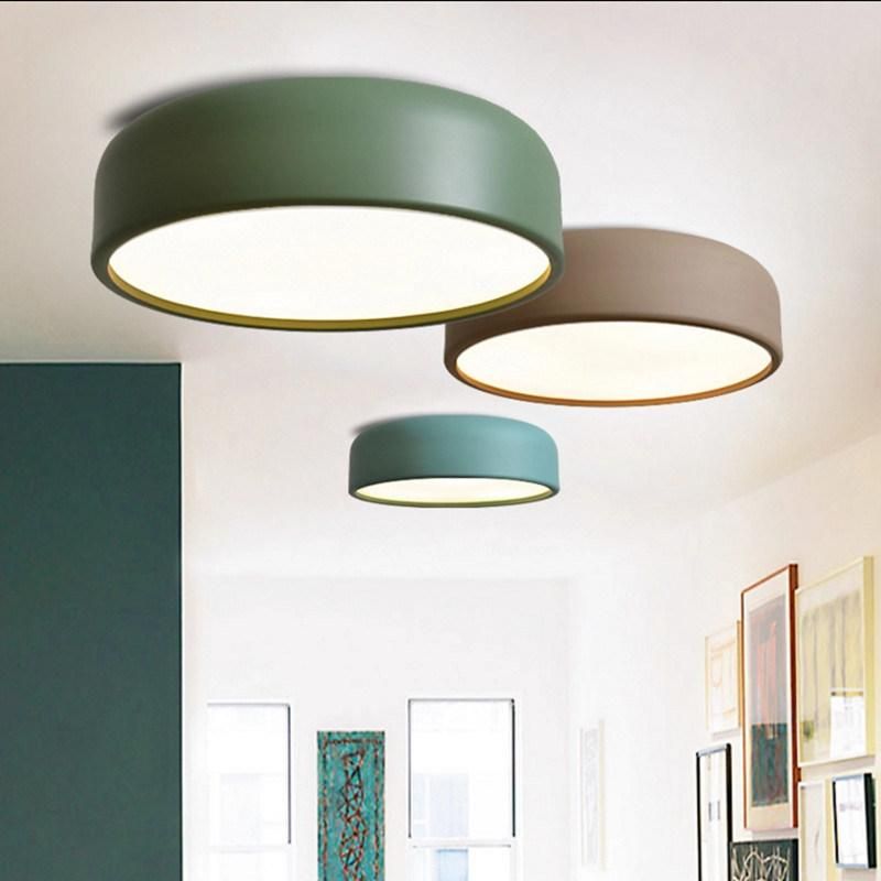 Bedroom Living Room Fashion Simple LED Aluminum Ceiling Light