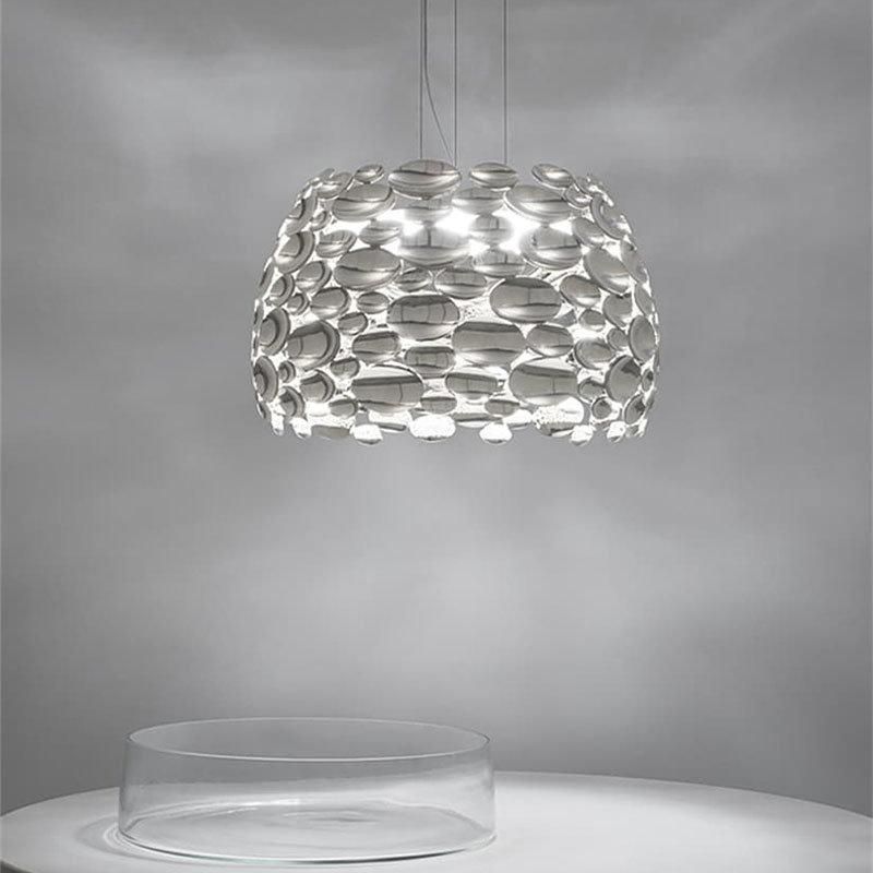 Hot Sale Modern New Design Mirro Surface Hanging Linear Pendant Light