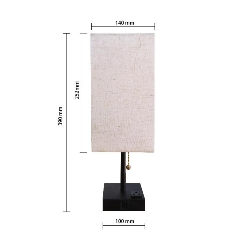 Bedside Table Lamp Modern Hotel Home Office Decoration Lighting