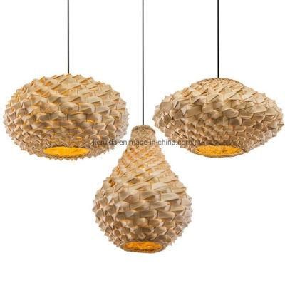 DIY Creative Bamboo Hanging Pendant Lamp
