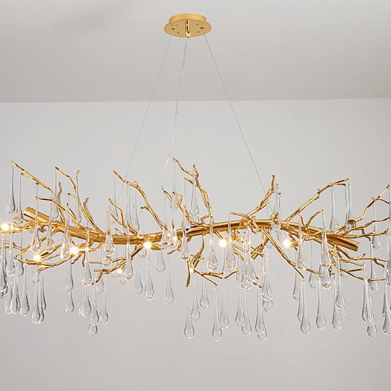 Living Room Pendant Lamp Hotel Creative Dining Room Crystal Chandelier