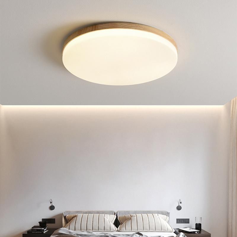 Nordic LED Ceiling Lamp Round Bedroom Lamp Simple Modern Household Lamp
