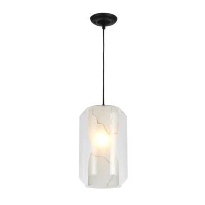 Indoor Bedroom Decor Glass Lampshade Modern Pendant Lamp