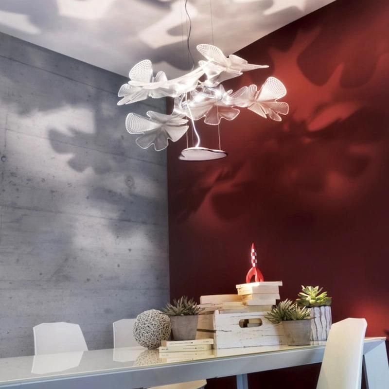 High Class Petals Style Chandelier Bedroom Exhibition Hall Pendant Lamp