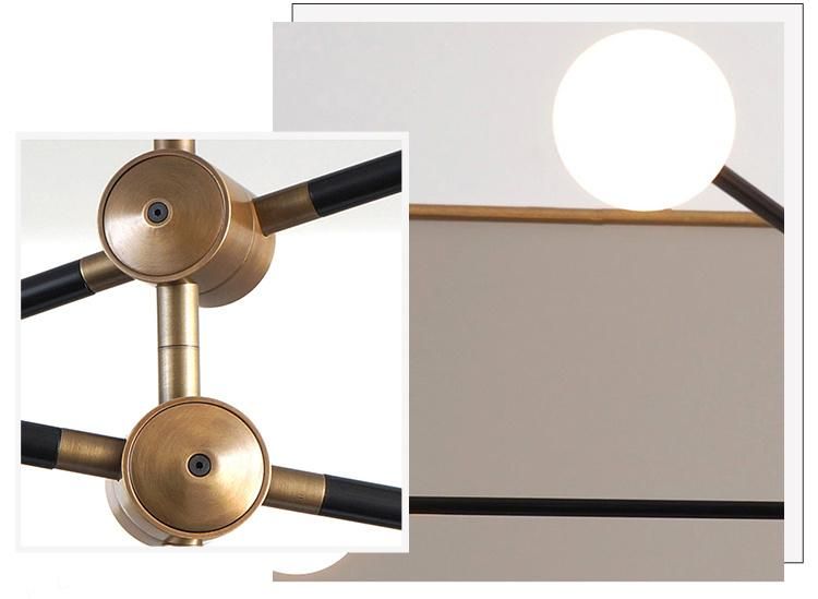 Nordic Minimalism Modern Cross G9 Chandelier