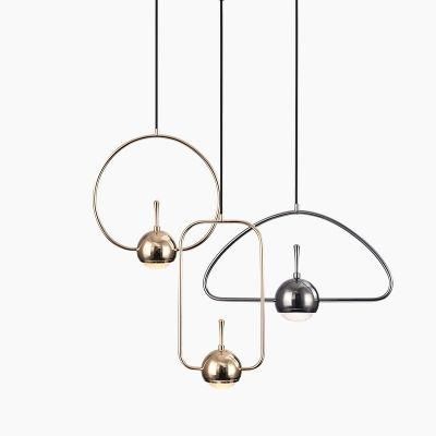 Contemporary Gold Hanging Light Lamp Pendant Lighting for Kitchen