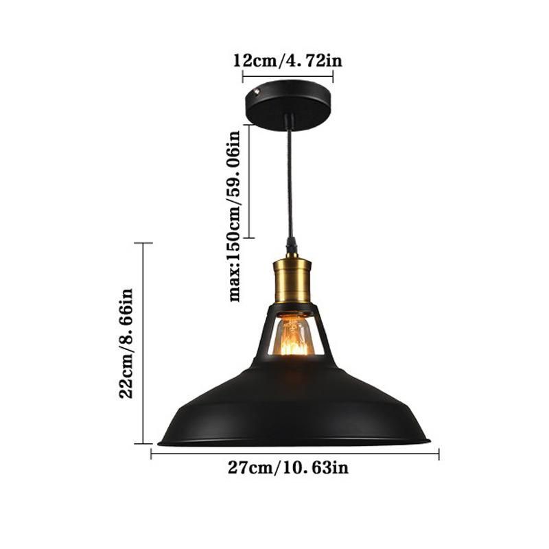 Nordic Dining Room and Living Room Pendant Light Luxury Modern Wrought Iron Chandelier