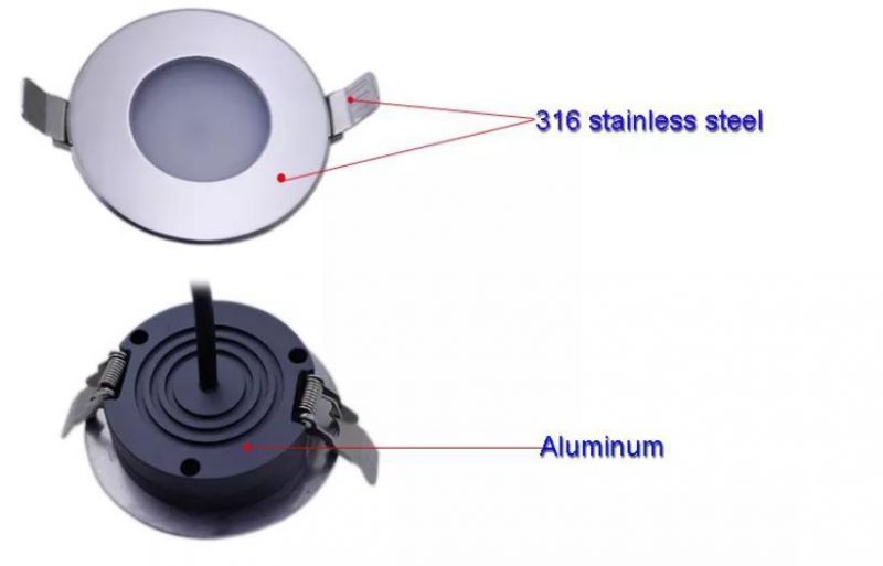 RGBW Die Cast Aluminum Round Recessed LED Panel Light