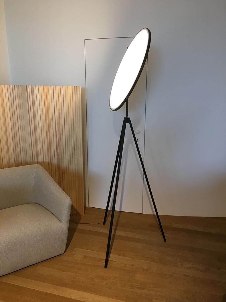 Nordic Minimalist White / Black Rotatable Living Room LED Floor Lamps Living Room Floor Lamp (WH-MFL-43)