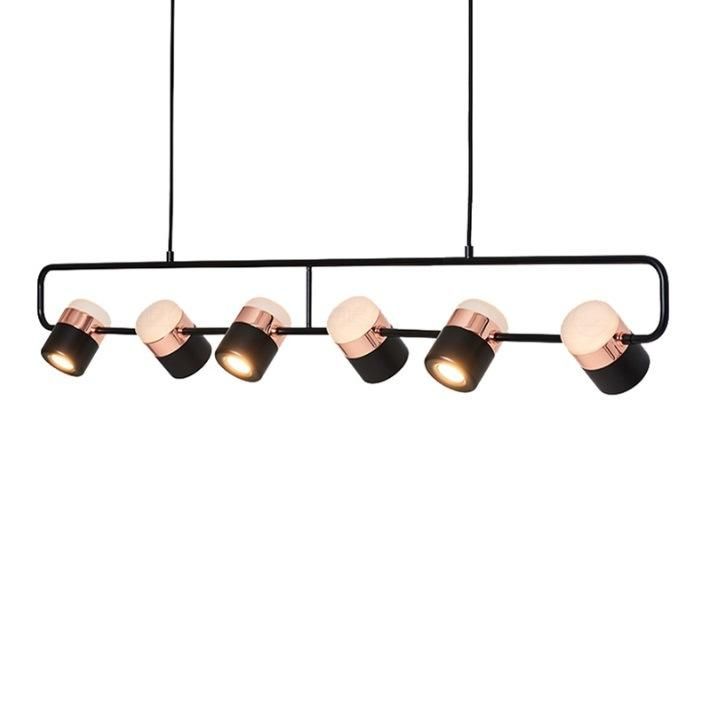 LED Modern Track Light Copper Lamp Chandelier Pendant Lighting