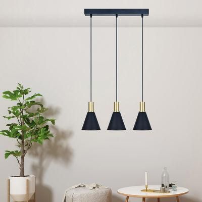 Kitchen Island Aluminum Tube Dome Shade Hanging Lamp Restaurant Decorative Nordic Modern Pendant Light