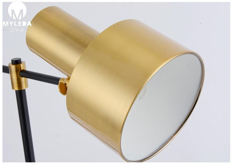 Modern Simple Adjustable Head Table Desk Lamp Night Stand Light