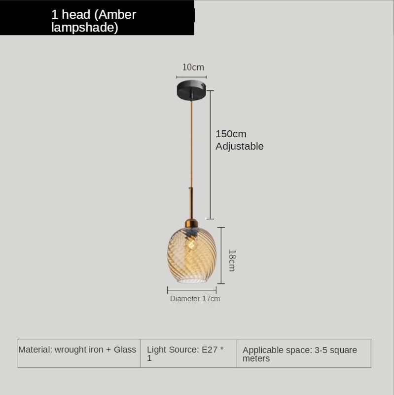 LED Pendant Lights Hotel Living Room Restaurant Lighting Bedroom Light Fixtures (WH-GP-55)