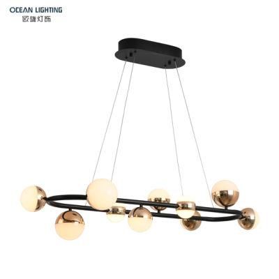 Ocean Lighting Wholesal Manufacturers LED Crystal Chandelier Ceiling Light