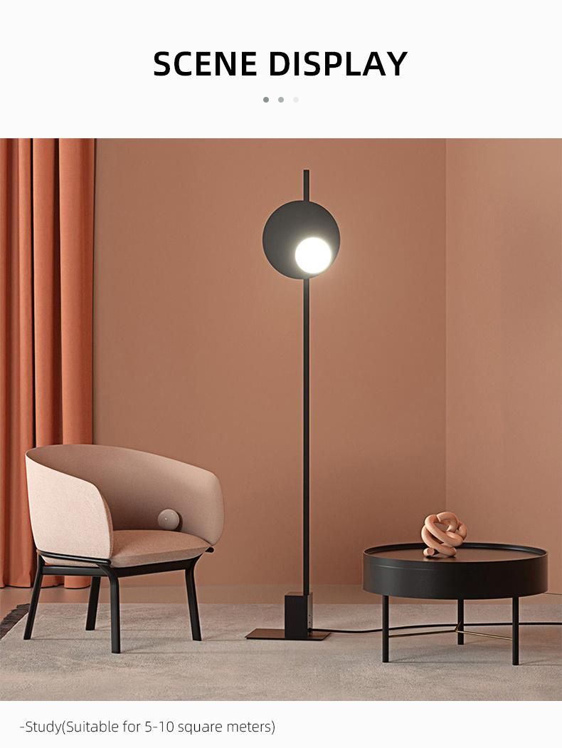 Nordic Post Modern Simple Creative Floor Lamp Light Luxury Living Room LED Floor Lamp (WH-MFL-173)