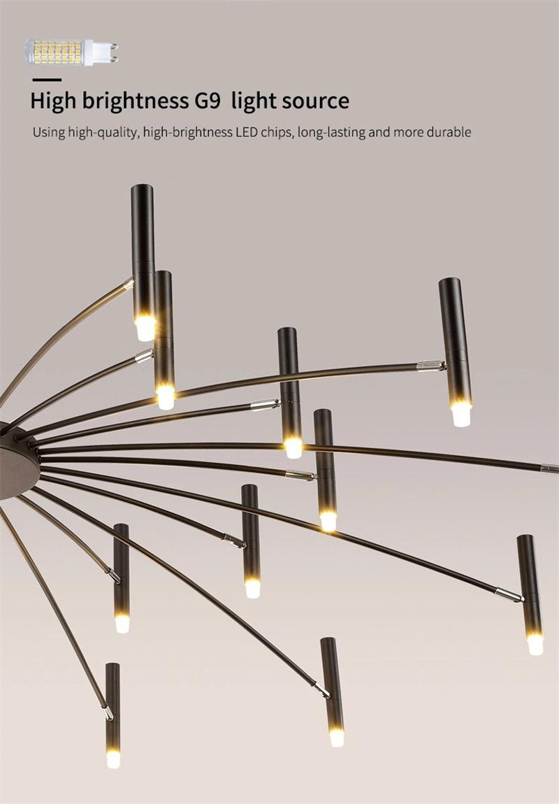 Nordic Chandelier LED Chandelier for Living Room Bedroom Home Chandelier Modern LED Ceiling Chandelier Lamp Lighting Chandelier