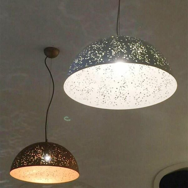 Best-Selling Modern Metal Corrosive Pendant Lighting in Antique Brass Color for Restaurant