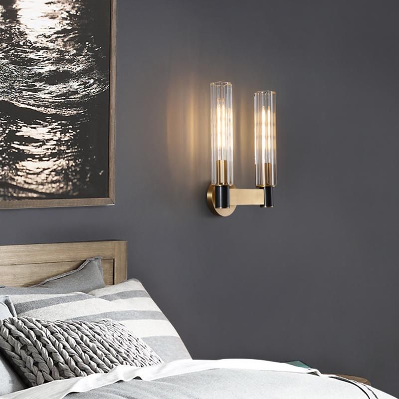 All Copper Wall Lamp Living Room Post Modern Bedside Wall Lamp