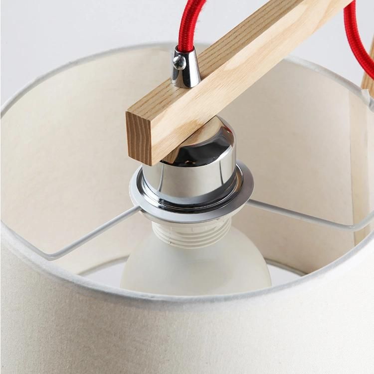 Adjustable Modern Solid Wood Creative American Vertical Table Lamp
