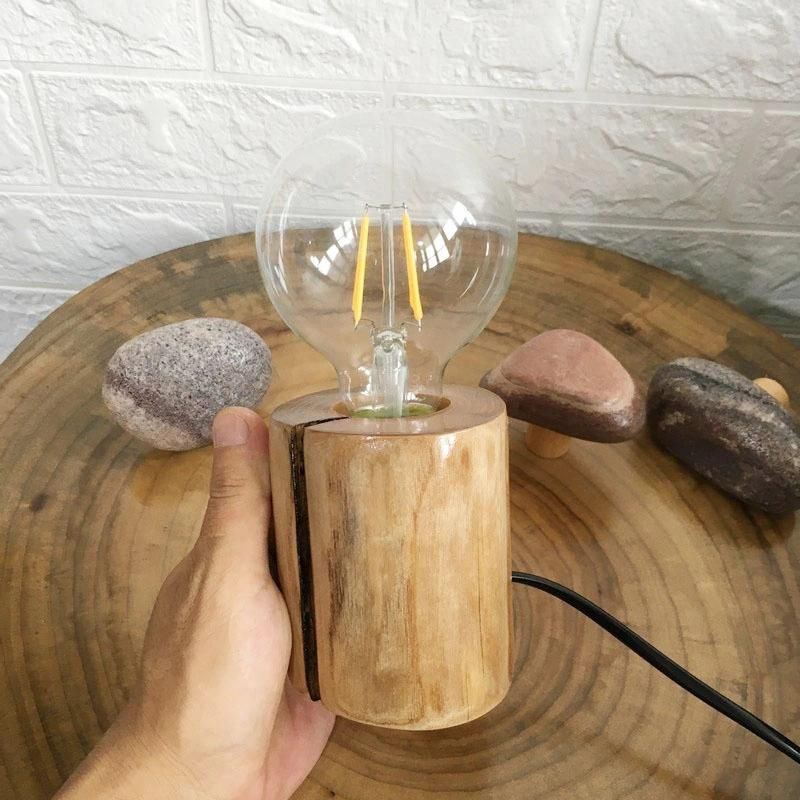 Wooden Simple Style Restro Design Table Lamp Desk Lamp Restuarnt Lamp