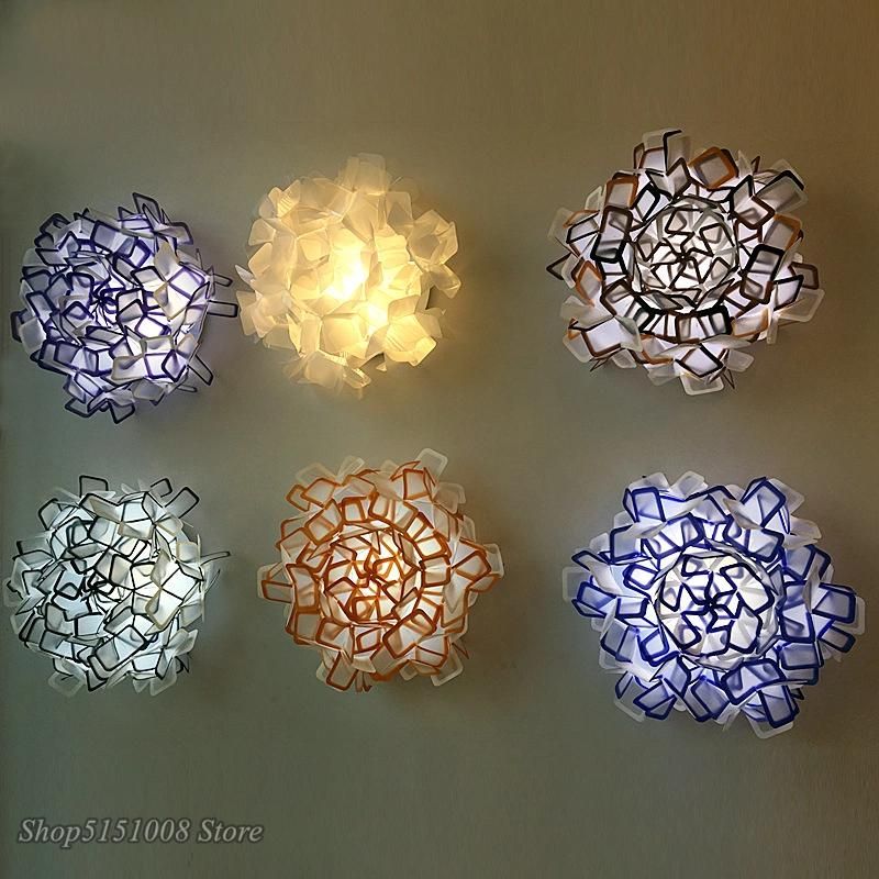 Nordic Ceiling Lights Warm Flower Balcony Living Room Bedroom Scandinavian Lights (WH-MA-162)