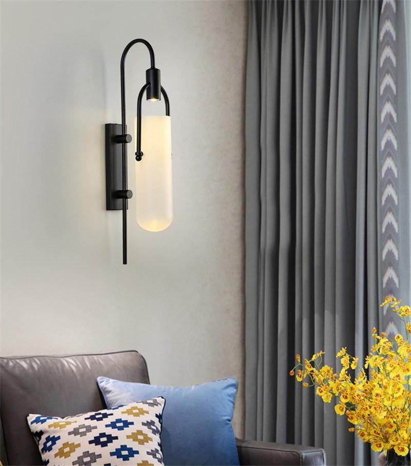 Vintage Classic Wall Light for Bedside Lighting Glass Sconces Wall Mounted Lamp (Wh-VR-101)