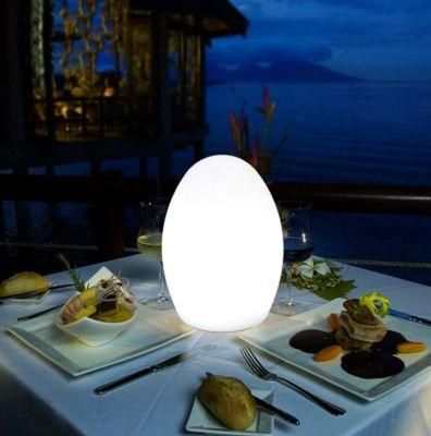 Outdoor Rechargeable Cordless Night Table Lamp Home Bar Party Egg Shape Ambient Decorative Lighting Romance Ambient Night Light