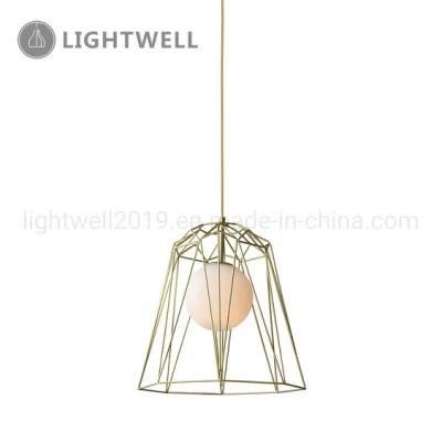 Luxury Glass Ball Indoor Decorative hanging Lighting pendant light